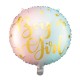 BALON na Baby Shower foliowy Boy or Girl pastelowy 35cm