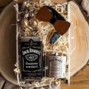 PREZENT świąteczny dla Niego Z PODPISEM pudełko Zestaw Jack Daniels