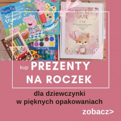 SZUKASZ prezentu na Roczek DLA DZIEWCZYNKI? Kliknij