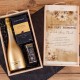 Elegancki PREZENT dla Promotora Z IMIENIEM Elegant Black&Gold