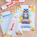 UPOMINEK na pasowanie na ucznia Kinder Czekoladka w opakowaniu