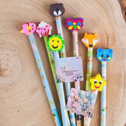 UPOMINEK na Dzień Dziecka dla młodszych dzieci Ołówek z gumką Z PERSONALIZACJĄ