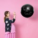 BALON na gender reveal/Baby Shower Boy or Girl - CHŁOPIEC z niebieskim konfetti 1m